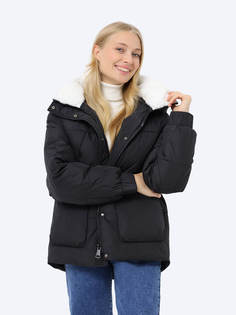 Куртка женская Vitacci RP9058-01 черная 44 RU