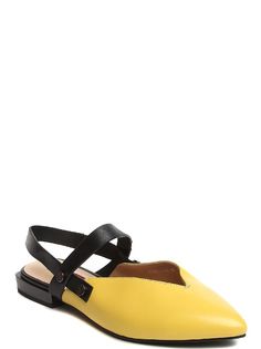 Туфли женские Milana 201438-1 желтые 35 RU