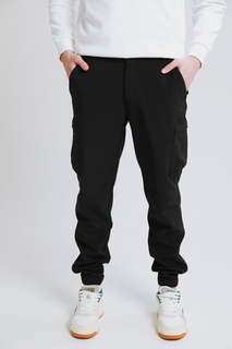 Спортивные брюки мужские Anta OUTDOORS A-KIND FLEECE TECH/WATER RESISTANT черные S
