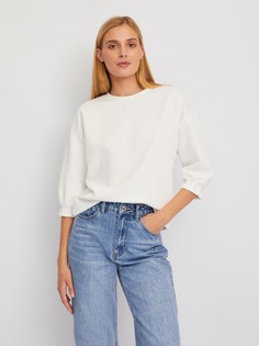 Свитшот женский Zolla 02411312L0630100 белый S