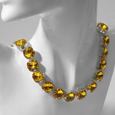 Колье из бижутерного сплава 34 см Queen Fair 7992683, стразы