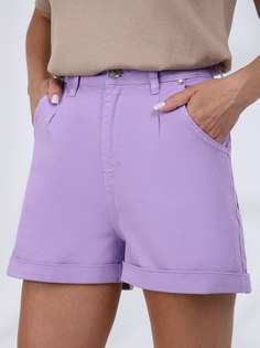 Джинсовые шорты женские Vitacci EF001-17 фиолетовые 48-50 RU