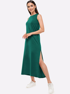 Платье женское HappyFox HF124SP зеленое 46 RU
