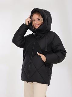 Куртка женская Vitacci CLA687-01 черная 46-48 RU