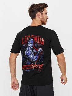 Футболка мужская Legenda Blood sport черная 2XL