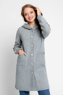 Кардиган женский Злата Стиль 351056 к серый 44 RU