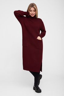Платье женское Текстильная Мануфактура Д 2972 бордовое 50-52 RU