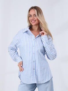 Рубашка женская Vitacci EF008-10 голубая 46-48 RU