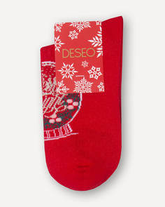 Носки женские DESEO 2.1.2.22.04.17.00227/007297 красные one size