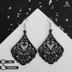 Серьги подвески из бижутерного сплава Queen Fair 171458, без вставки