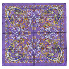 Платок женский Mila Schon 833941 разноцветный, 90х90 см