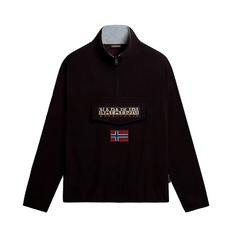 Толстовка мужская Napapijri Burgee Half-Zip черная M