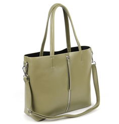 Женская сумка шоппер из эко кожи 5325-836 Грасс Грин Fuzi House