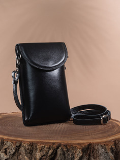 Сумка кросс-боди женская Leather Collection LC-KLL-630c, черный