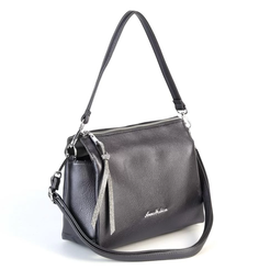 Женская сумка через плечо из эко кожи Р-3382 Сильвер Грей (129999) Anna Fashion