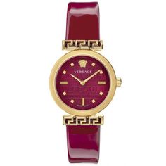 Наручные часы женские VERSACE VELW00320 красные