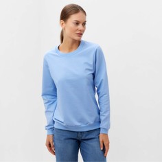 Свитшот женский Tusi 9846090 голубой 48 RU