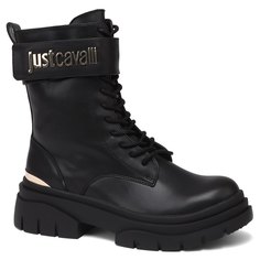 Ботинки женские Just Cavalli 75RA3S80 черные 38 EU