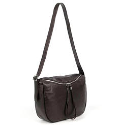 Женская сумка через плечо из эко кожи 2967 Бронза Fuzi House