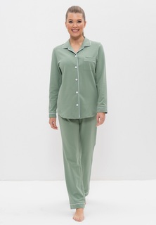 Пижама женская CLEO 1127 зеленая 58 RU