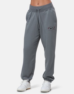 Спортивные брюки женские Nike W Phoenix Fleece Oversized High-Waisted Trousers серые M