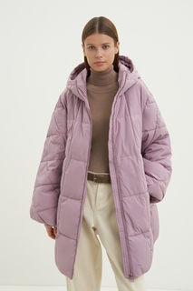 Пальто женское Finn Flare FAD11087 фиолетовое S