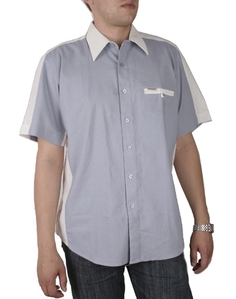 Рубашка мужская Maestro 20C-9-K серая XL