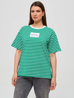 Футболка женская Каляев 06 зеленая one size