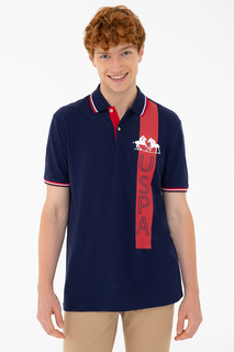 Футболка мужская U.S. POLO Assn. G081GL0110HARRY синяя XS