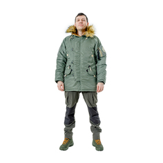 Куртка мужская Nord Denali Husky Military N3B зеленая 3XL