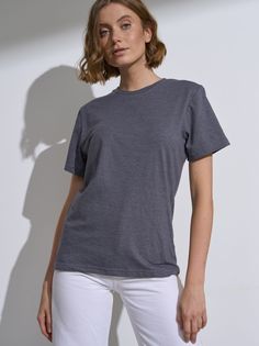 Футболка женская Uzcotton 1-UZ-W-F-M серая 3XL
