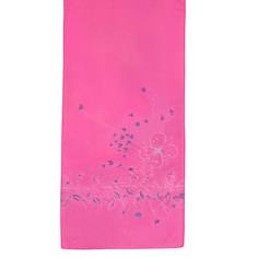 Шарф женский Roby Foulards 38847 розовый, 40х160 см