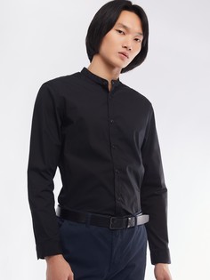 Рубашка мужская Zolla 01411217W0729900 черная M