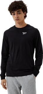 Лонгслив мужской Reebok Identity Long Sleeve T-Shirt черный S