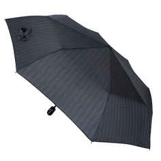 Зонт мужской Zemsa 11501 серые полосы
