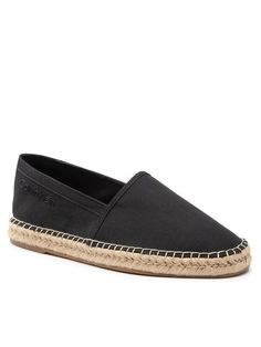 Эспадрильи мужские Calvin Klein Espadrille Cv Ns Hm0Hm00539 черные 41 EU