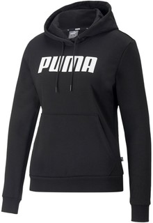 Худи женское Puma Ess Hoody Fl W черное XL