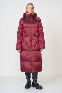 Пальто женское Baon, B0223527, бордовое, размер L