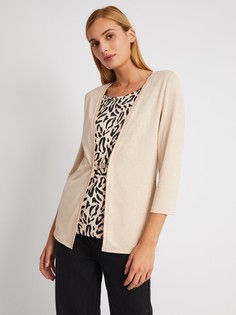 Джемпер женский Zolla 02411371302319P0 бежевый M