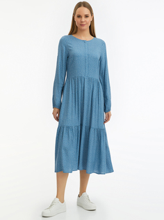 Платье женское oodji 11901165-1 синее 42