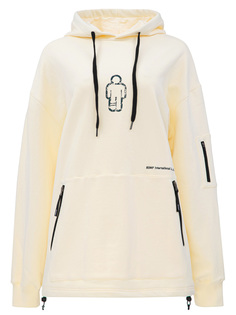 Худи женское Romp Crack Hoodie W бежевое XL
