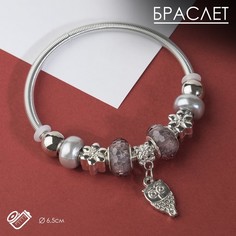 Браслет из бижутерного сплава р. 6,5 Queen Fair 4448224, пластик