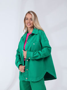 Куртка женская Vitacci EF004-06-2 зеленая 44-46 RU