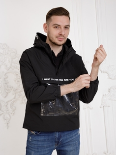Анорак мужской RM Shopping 9107 черный 4XL