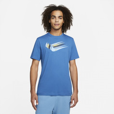 Футболка мужская Nike DN5243-407 голубая S