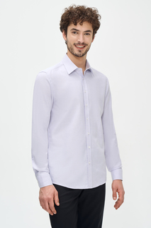 Рубашка мужская Cacharel G051SZ0040LOWELL фиолетовая S