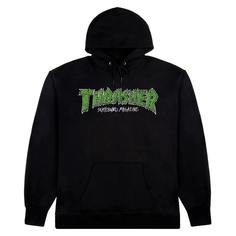 Худи мужское Thrasher Brick черное XL