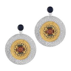 Серьги из бижутерного сплава TARATATA TT-W23-04934-108, бусины/смола/стразы
