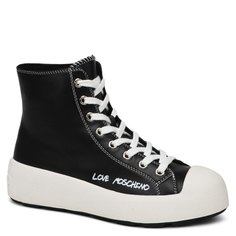 Кеды женские Love Moschino JA15875G FW23 черные 39 EU