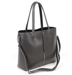 Женская сумка шоппер из эко кожи 5325-836 Грей Fuzi House